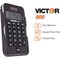 Victor Technology 8-Digit Pocket Calculator, Hybrid Power, 2-1/2"x4-5/8"x1/2", BK VCT900 - alternate 10